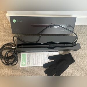 Mint Black 1” X-long Curling Wand